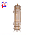 Modern Minimalist Living Room Bedroom Classic E14 Pearl Weave Gold Chandelier